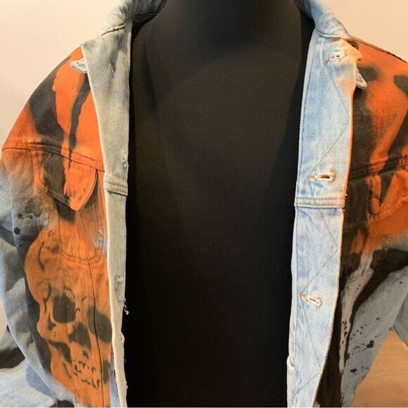 Yeezus  + Vultures Merch Jean Jacket - Size Large - Picture 7 of 12